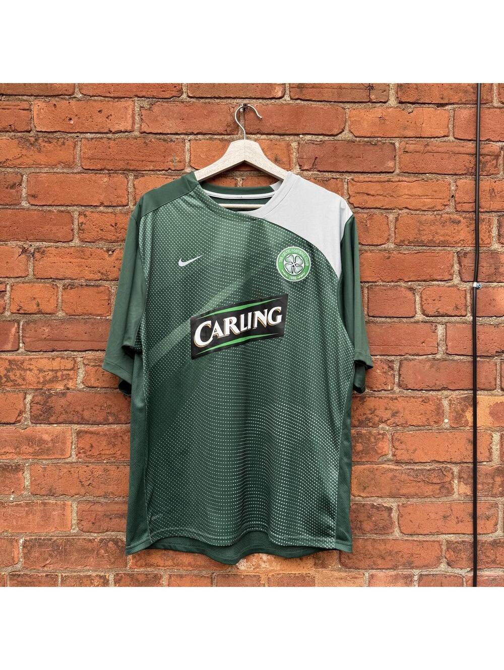 Vintage Nike celtic football club training Jersey 08/09 L